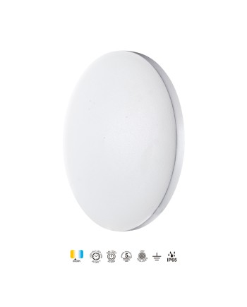 BORA BORA II * APLIQUE LED IP65 20W 3000K BLANCO